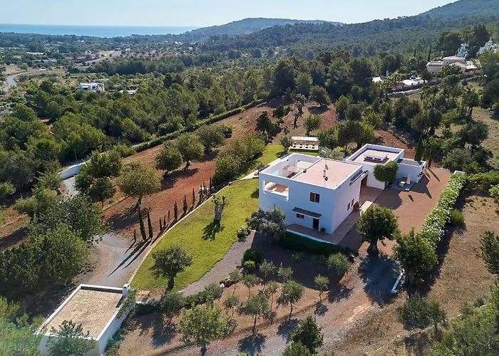 Villa White House Ibiza Modernist Design Perez Sea Views *