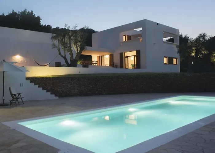 Villa White House Ibiza Modernist Design Perez Sea Views *