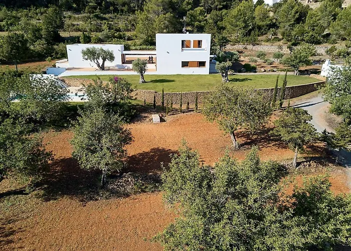Villa White House Ibiza Modernist Design Perez Sea Views