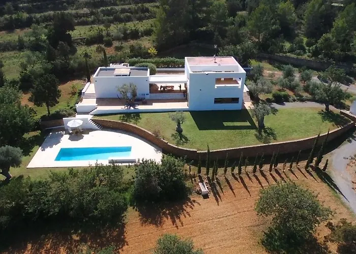 Villa White House Ibiza Modernist Design Perez Sea Views Santa Eularia des Riu
